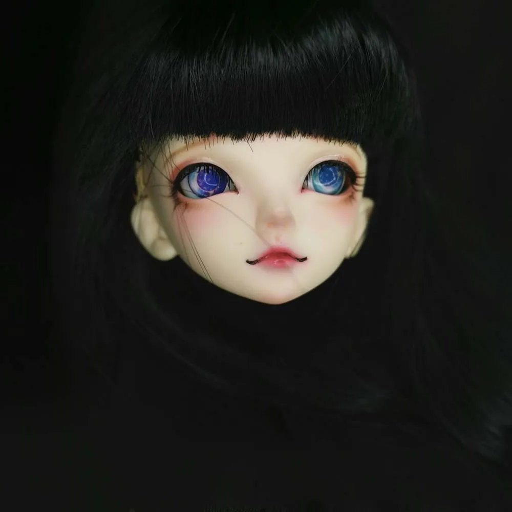 Фиолетовый голубого цвета со звездами galaxy глаза bjd 1/6 глаза 1/4 1/3 1/8 BJd Кукла SD MSD 10 мм 12 мм 14 мм печати пластиковый BJD кукла аксессуары