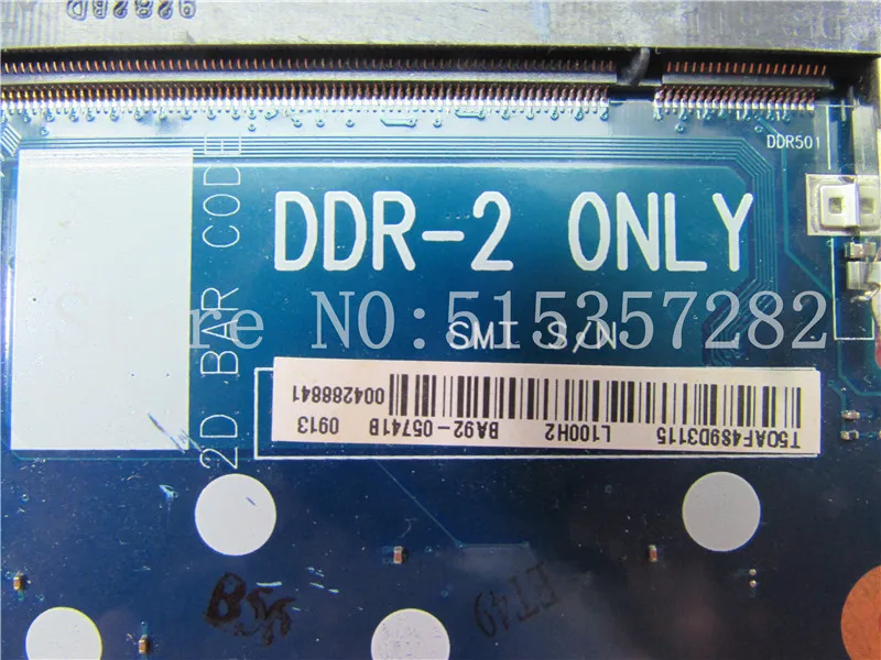 BA92 05741A для Samsung R520 R522 R620 материнская плата DDR2 ноутбука|Материнские платы| |
