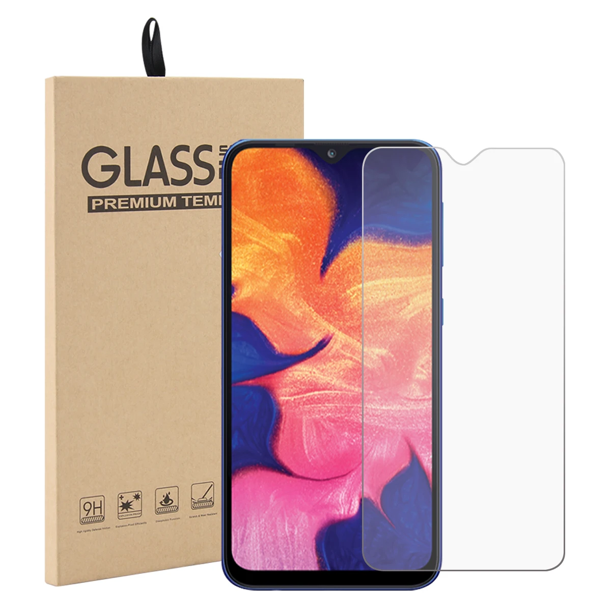 Защитная пленка для экрана для samsung Galaxy A10, закаленное стекло, Анти-Царапины, ЖК-экран, защитная пленка(не на весь экран