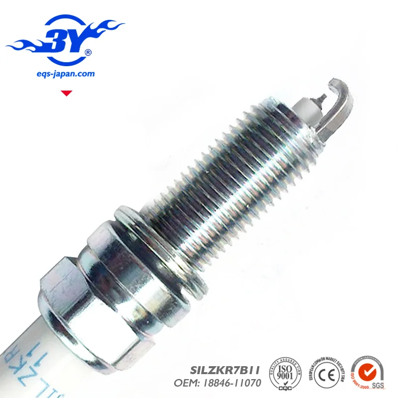 6 шт./лот. SILZKR7B11 18846 11070 иридиевая Свеча зажигания SILZKR7B 11 для 1884611070 VXUH22I IXUH22I IXUH22