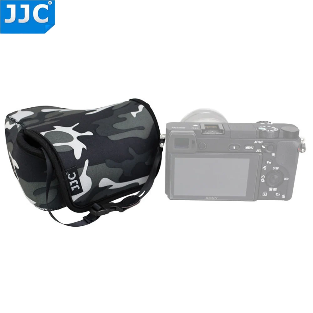 Чехол JJC для камеры Sony A6100 A6600 A6300 A6000 A5100 NEX3N + 18 55 мм 50 f/1 8 OSS Fujifilm X M1 чехол объектива 16