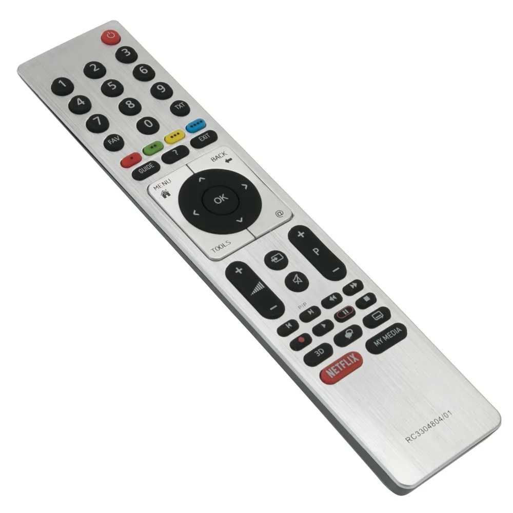 Новый RC3304804/01 сменный пульт дистанционного управления с кнопкой Netflix подходит для