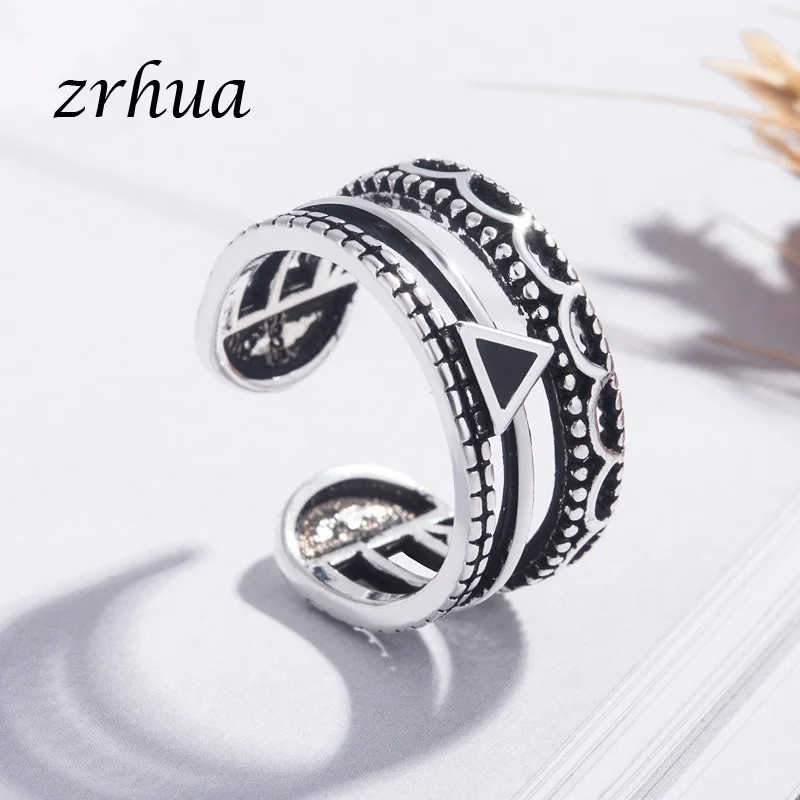 Новинка 2019 стильные винтажные ювелирные изделия ZRHUA из стерлингового серебра 925
