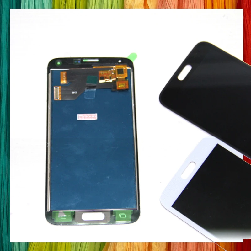 G900F ЖК-дисплей для Samsung Galaxy S5 G900 ЖК-экран с сенсорным экраном дигитайзер полная