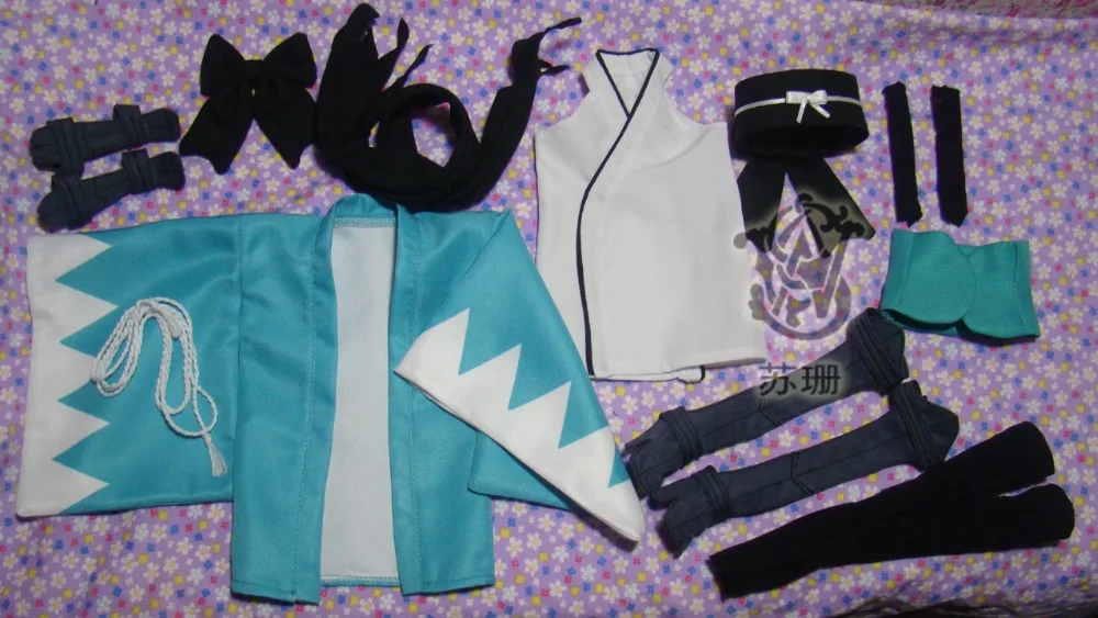 1/4 тонкий sd bjd Кукла одежда кимоно для DD BJD Okita Souji Косплей Костюм куклы|Куклы| |