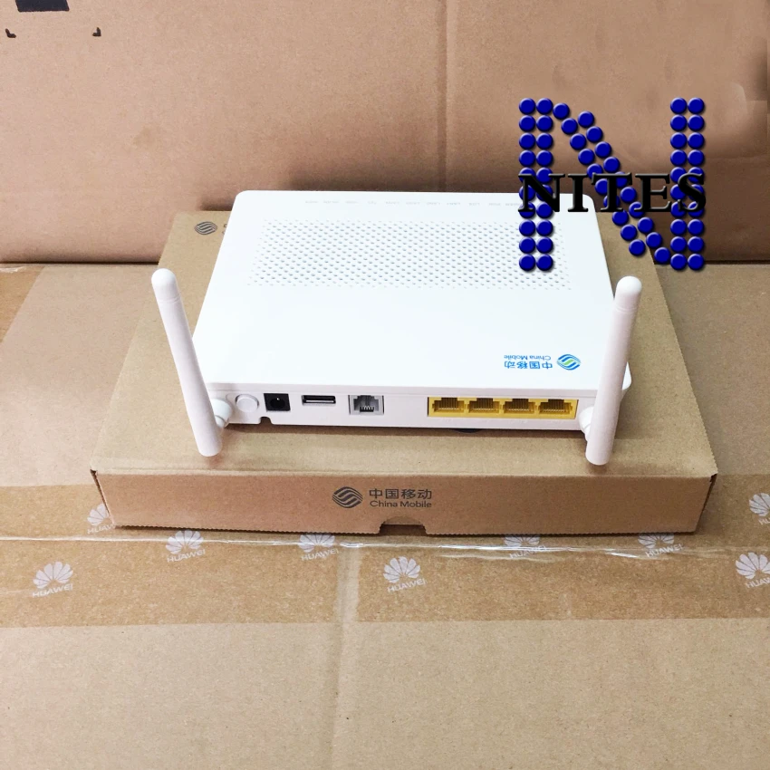 Оригинальный терминал GPON HW HS8545M ONU 1GE + 3FE 1tel 1 wifi 1usb и английский интерфейс с