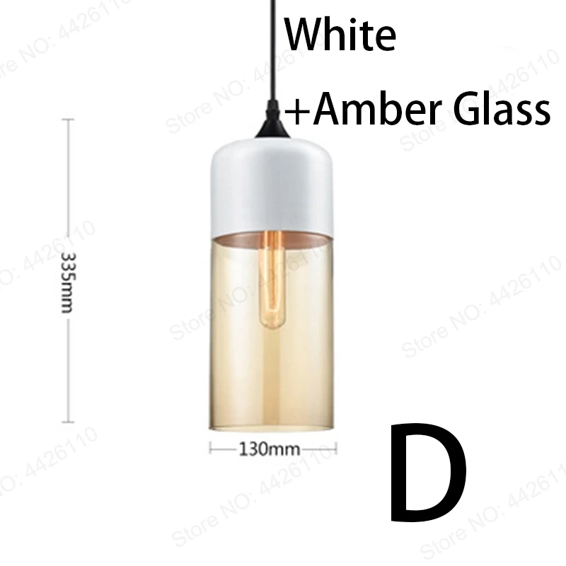 D White and Amber BLUBBLE геометрический Nordic современный подвесной светильник Стекло светильники E27 E26 светодиодный подвесные светильники для Кухня Ресторан Бар подвесной светильник - Цвет корпуса: D White and Amber