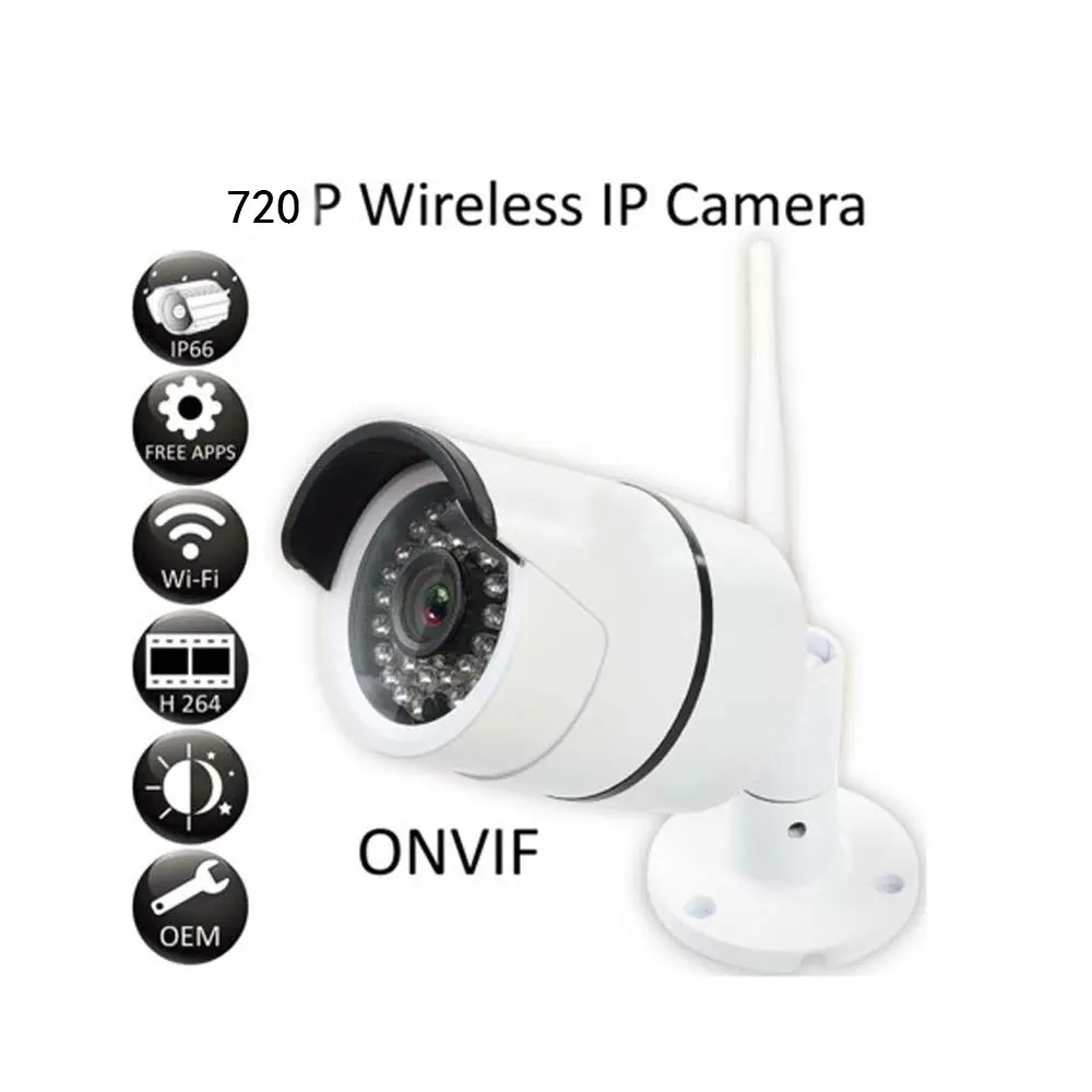 YobangSecurity наружная WiFi домашняя камера безопасности Всепогодная 720p CCTV ночное