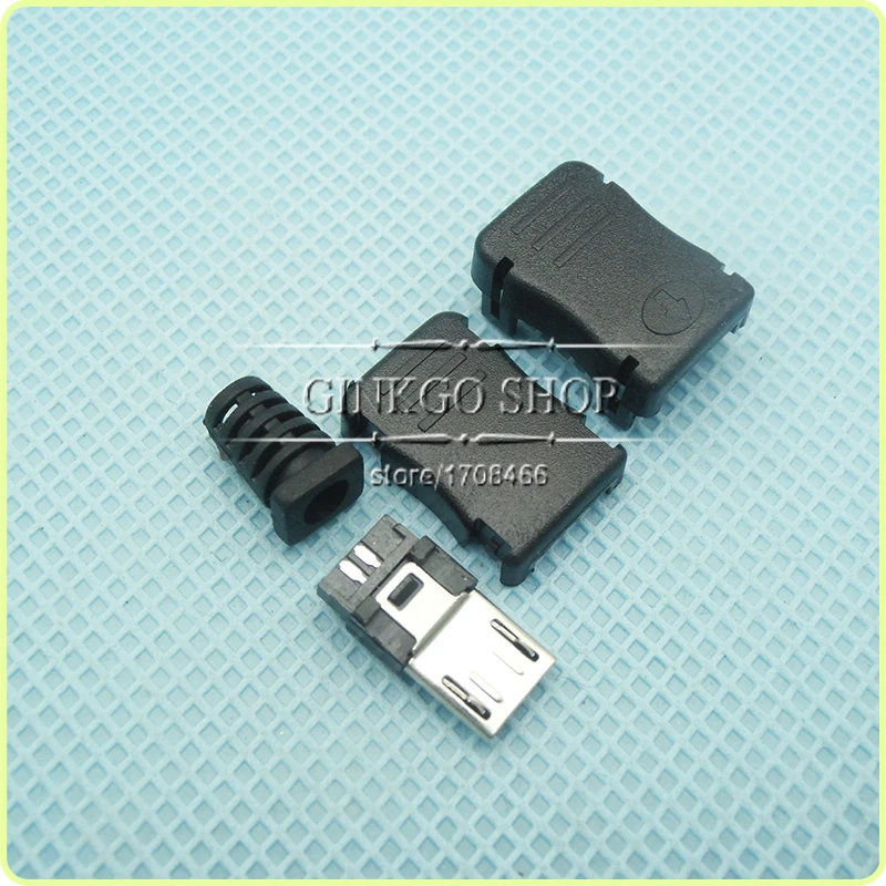 50 компл./лот 4 в 1 разъем для зарядки планшета MICRO USB 5P Micro 5Pin DIY штекер|lot lot|lot diylot micro