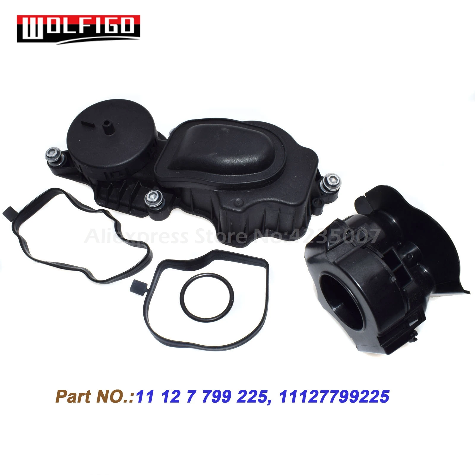 Маслоклапан клапана WOLFIGO для BMW E46 330d E60 E61 525d 530d E65 E66 730d 11127799225 11127799366|Масляные