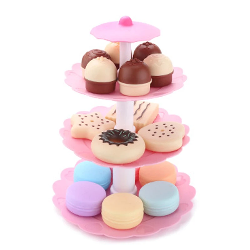 Kitchen Toy Fruit Birthday Cake Cutting Kids Pretend Play Role Educational Girl DIY De Juguete Boy Gift Safe ABS Plastic | Игрушки и