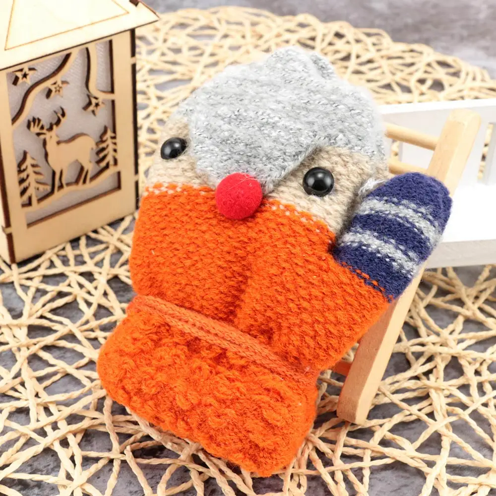 Вязаные эластичные флисовые хлопчатобумажные плотные вязаные крючком перчатки