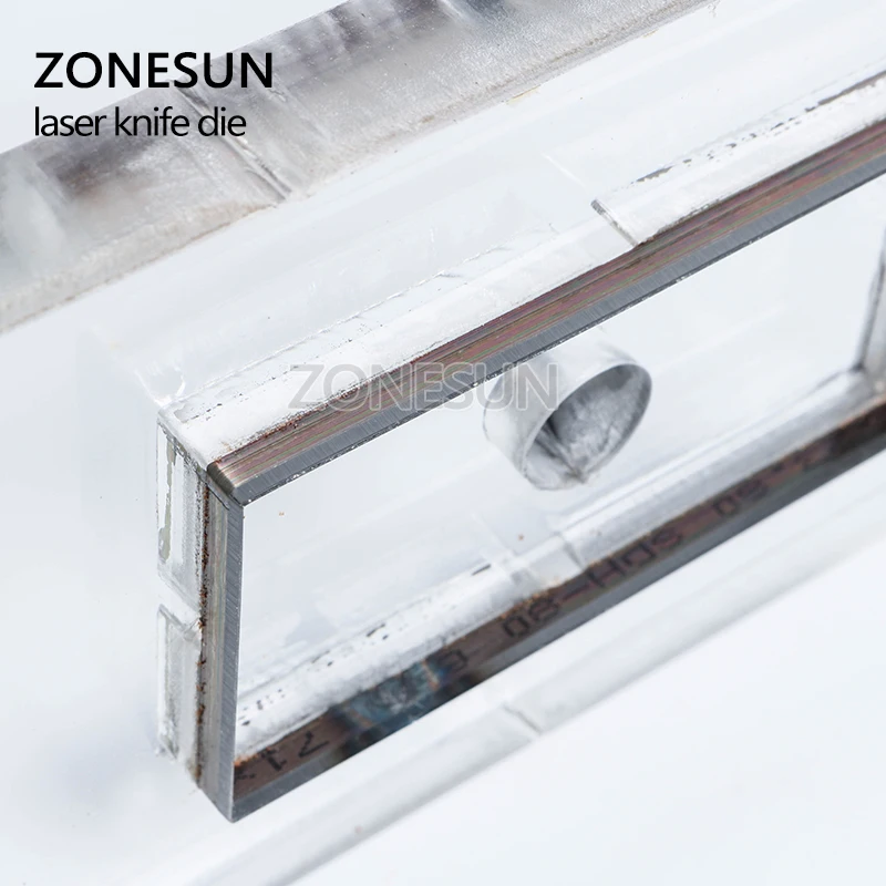 Лазерный штамп ZONESUN в форме кожи под заказ стальное лезвие форма для резки листов