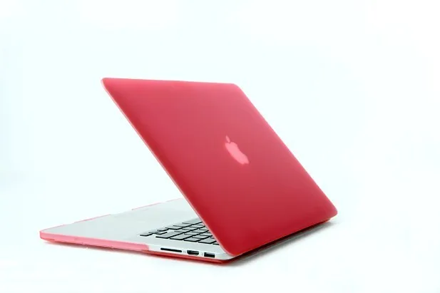 Pink Модный жесткий матовый чехол для ноутбука Apple Macbook, Чехол Air Pro retina 1" 12" 1" 15" с/без сенсорной панели, цветов - Цвет: Pink