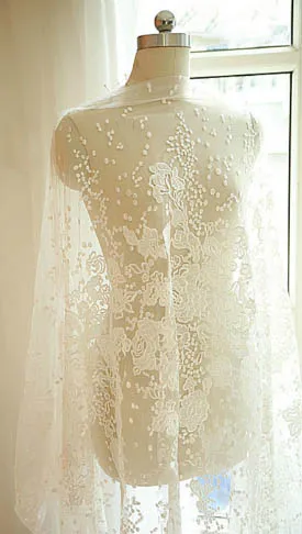 2018 африканская мода вышивка кружевная ткань стразы великолепное полиэфирное