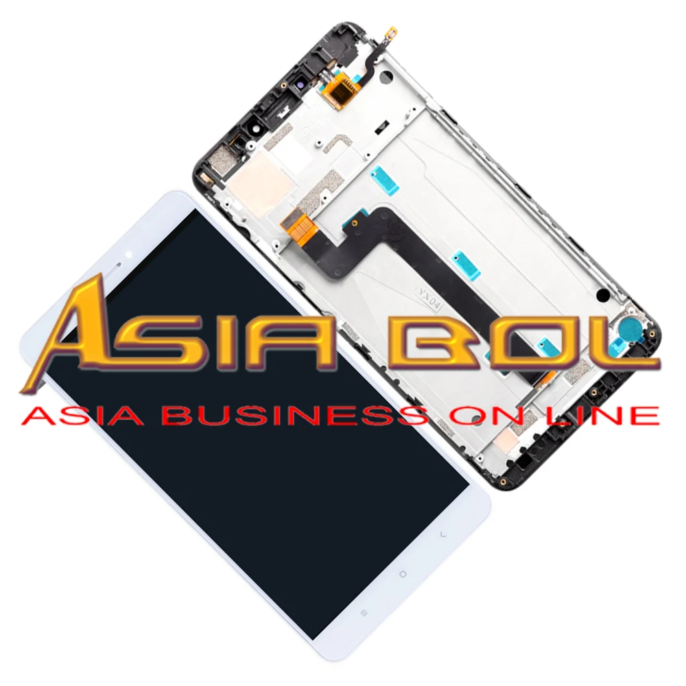 Новый дигитайзер сенсорного экрана стеклянный объектив + ЖК дисплей с рамкой в
