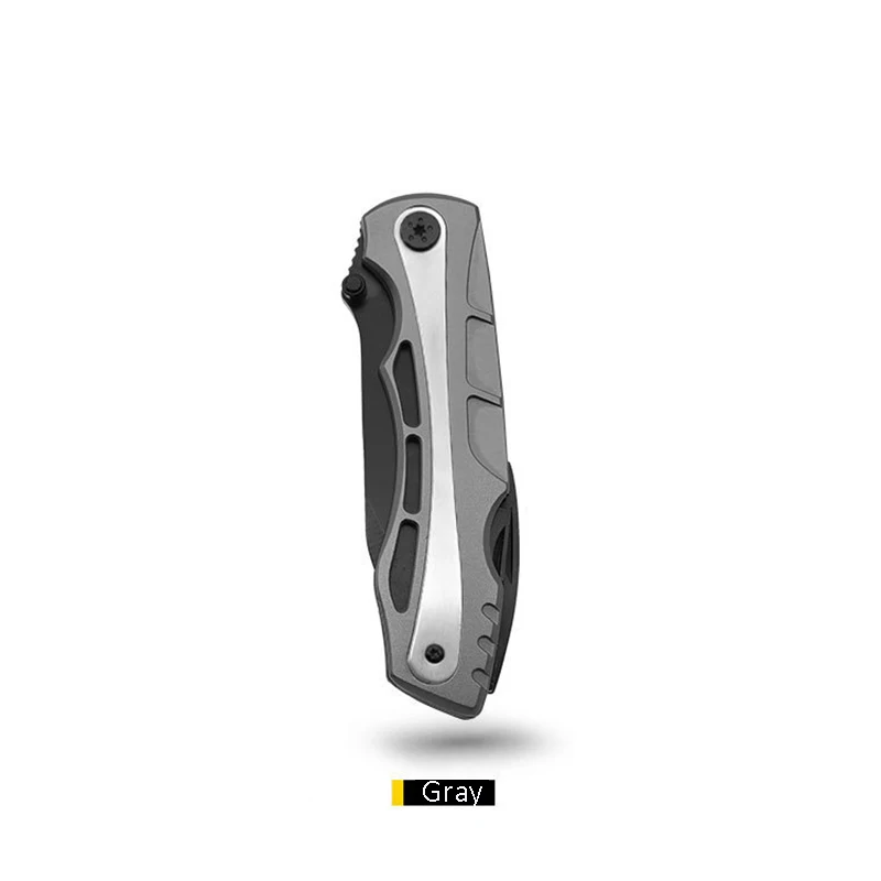 Grey Открытый многофункциональный инструмент Многофункциональный складной нож инструмент плоскогубцы из нержавеющей стали Тактический нож для выживания карманные ножи оборудование для кемпинга - Цвет: Grey