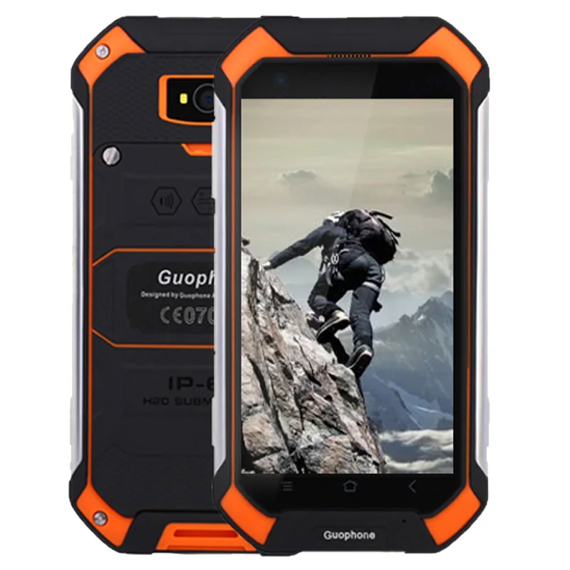 GuoPhone V19 смартфон на Android MTK6580 четыре ядра экран 4 5 дюйма 1 ГБ ОЗУ 8 Гб ПЗУ IP68 прочный