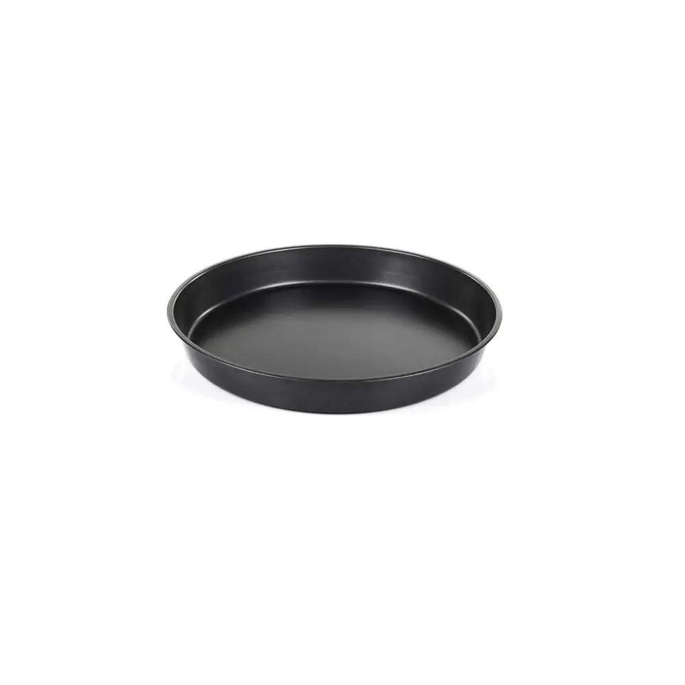 8 inch 8 9 10 дюймов тарелка для пиццы круглая глубокая тарелка для пиццы поднос из углеродистой стали антипригарная форма инструмент для выпечки хлеба форма для выпечки - Цвет: 8 inch