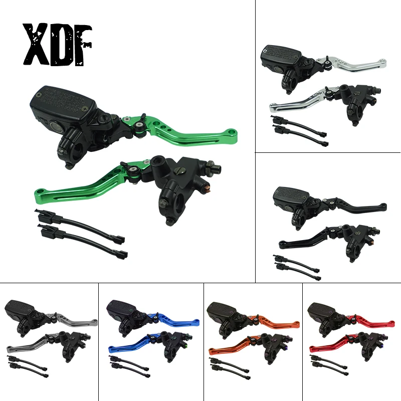 Гидравлический насос для мотоцикла 7/8 дюйма 22 мм с регулируемым рычагом