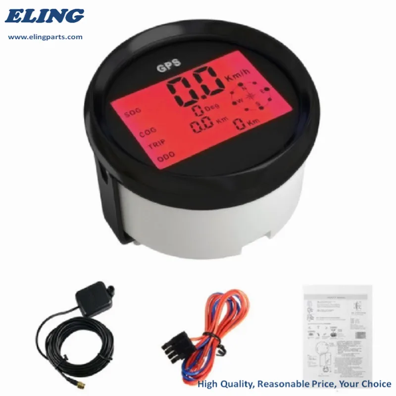 Цифровой измеритель скорости с ЖК дисплеем компас GPS антенной 85 мм|compass digital|compass