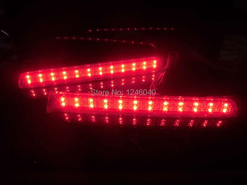 Светодиодный задний бампер отражатель светильник тормоз заднего хода подходит