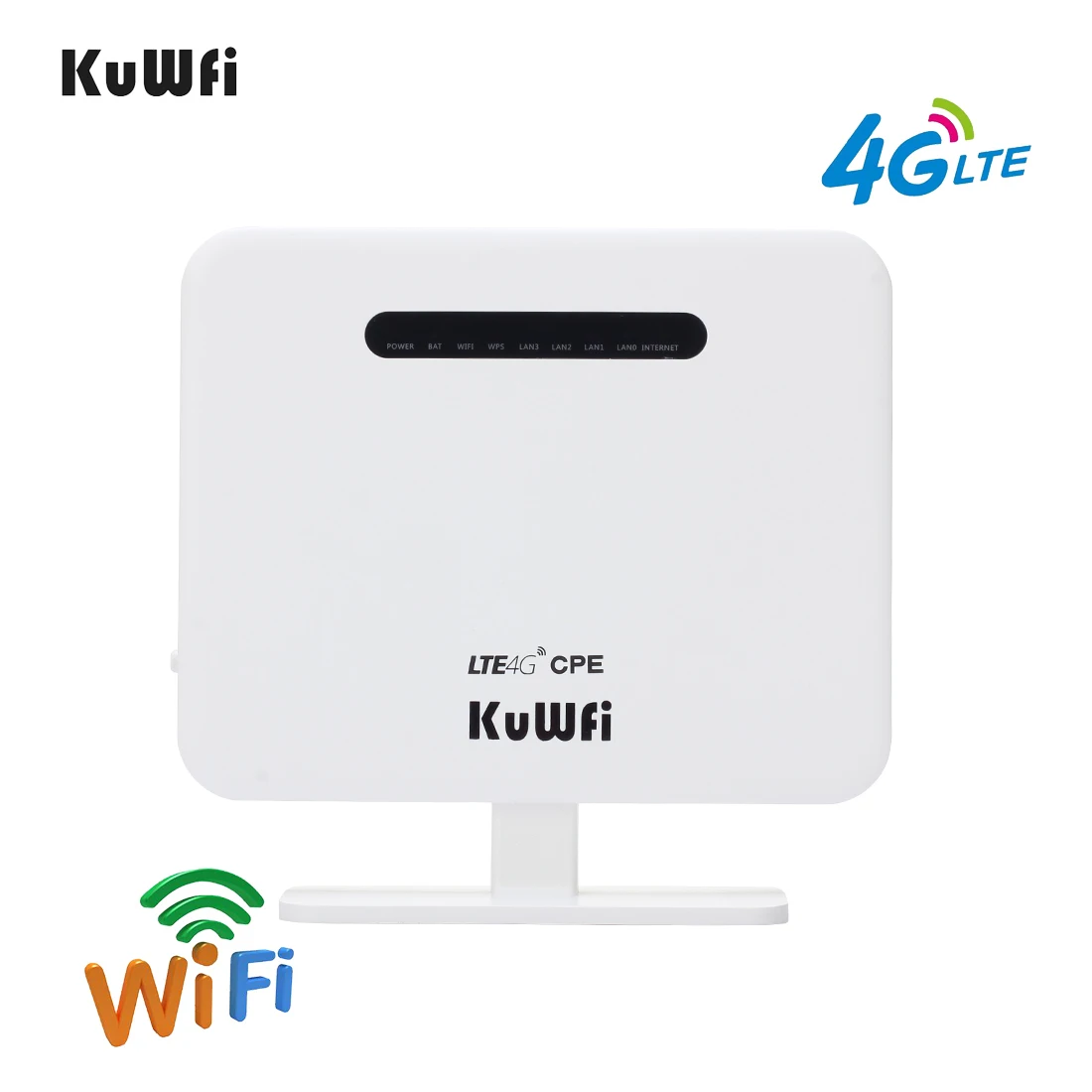 KuWFi 4G LTE CPE 3g/4G Cat4 Wifi маршрутизатор 300 Мбит/с разблокированный беспроводной с слотом