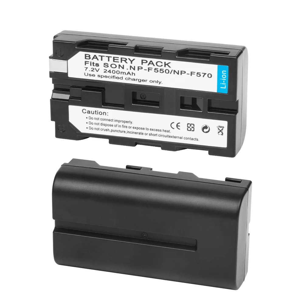 Снимать 2 шт. NP-F550 NP F550 F570 NPF550 NP-F570 NPF570 Батарея+ стены Зарядное устройство для sony GV-D200 D80 Hi-8 L10 ПЗС-SC55 CCD-TRV80PK