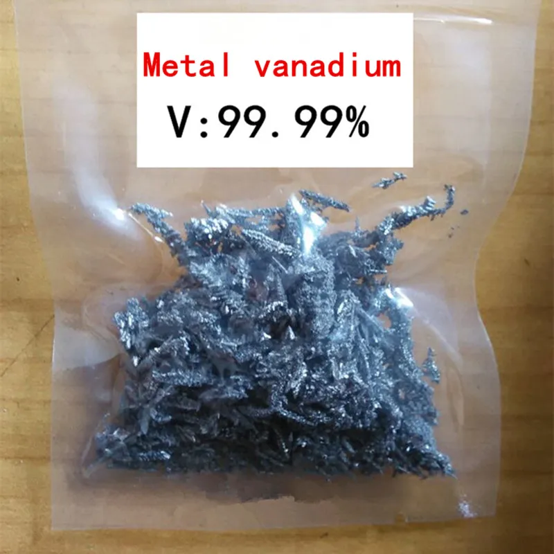 10 г высокой чистоты Металла vanadiumv элементный ванадий чистый ванадий используется для эксперимента