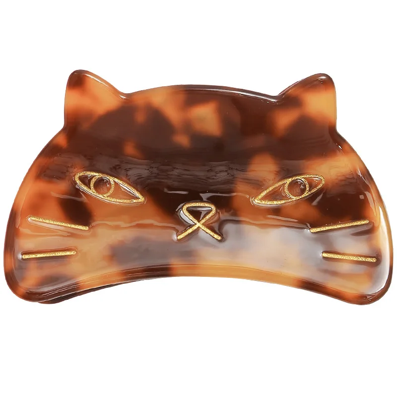 Целлюлоза ацетат когти шпильки для волос женщин заколки девочек конский хвост