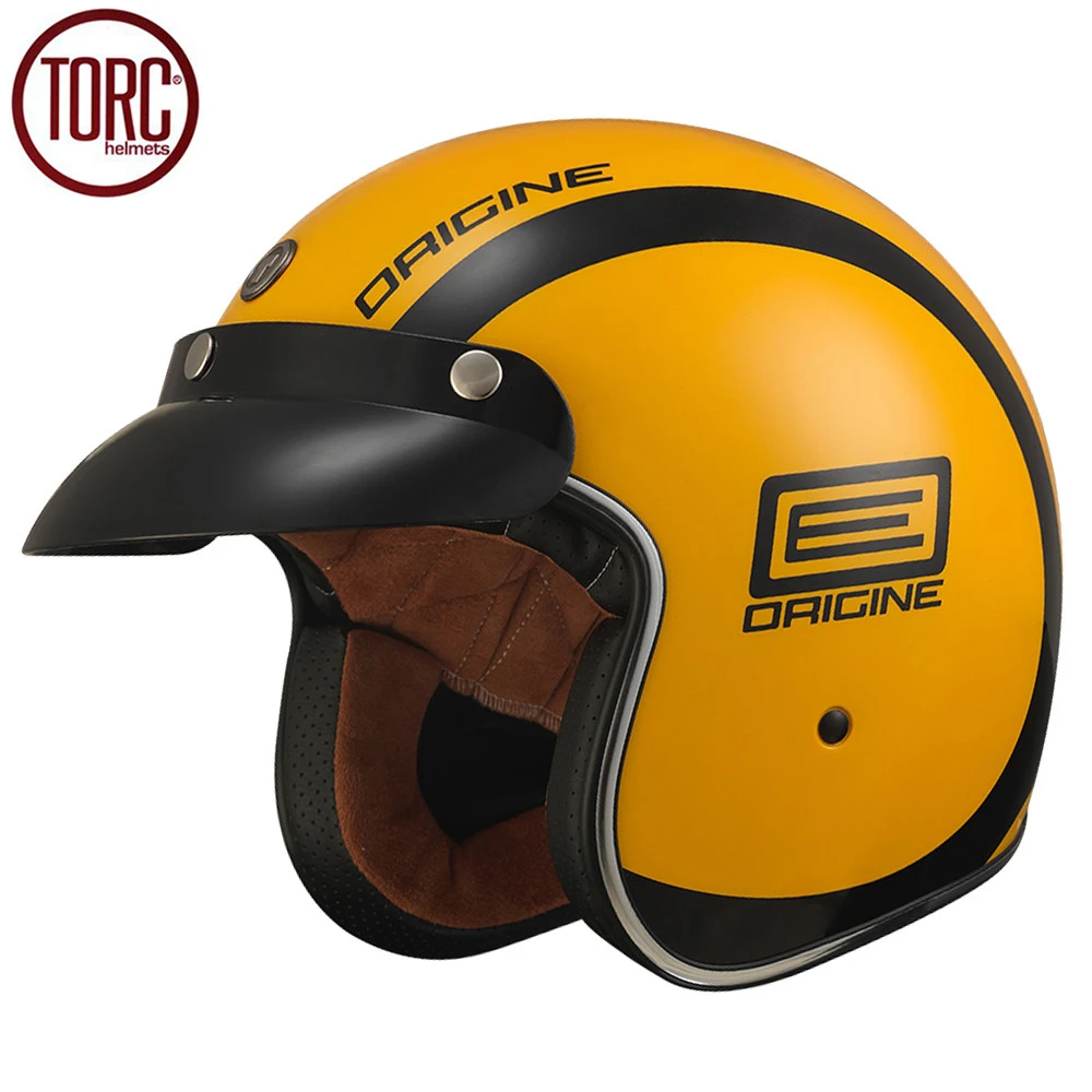 Шлем TORC moto rcycle ретро с открытым лицом винтажный крейсерский шлем T57A Casque Casco cicleta