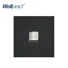 Wallpad Data Ethernet RJ45 CAT6 розетка сетевая компьютерная розетка функциональная клавиша для настенного белого и черного пластика модуль
