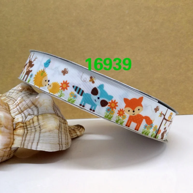 Бесплатная доставка 50 ярдов на размер мультяшная лента печатная корсажная 16939 |