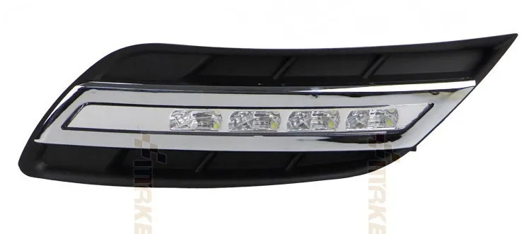 12 В 6000 К светодиодный DRL Дневной ходовой светильник чехол для Roewe 550 противотуманная фара рамка противотуманный светильник Стайлинг автомобиля