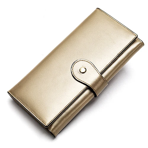 8303gold WESTAL Клатч женский кошелек из натуральной кожи кошелек для женщин длинные кошельки чехол для телефона с отделением для карт кошельки carteira - Цвет: 8303gold
