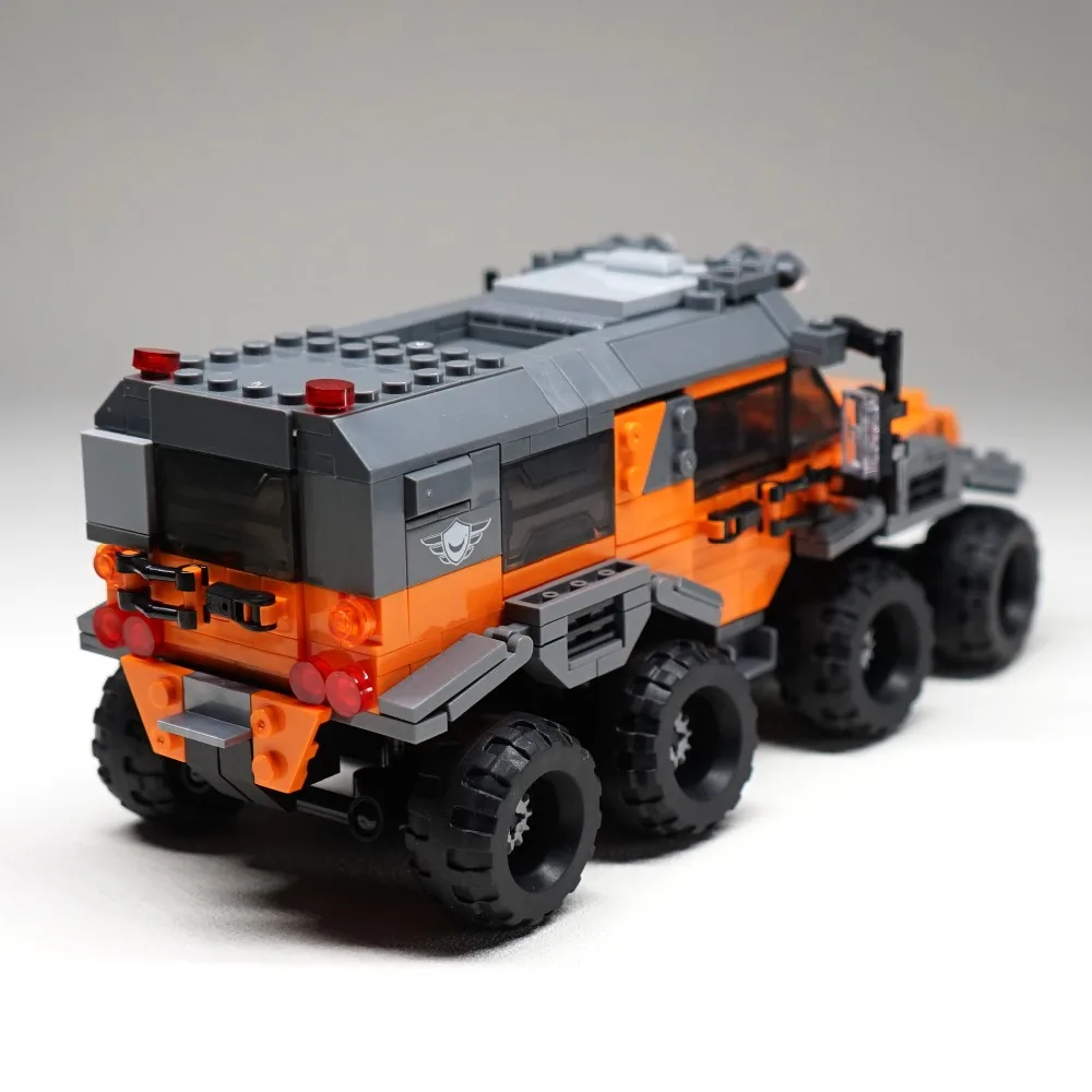 529 шт. 8x8 ATV Technic модель автомобиля строительные блоки кирпичи игрушки 23006 хэтчбек