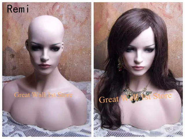 Высокое качество стекловолокна Реалистичная манекен голова манекены дисплей