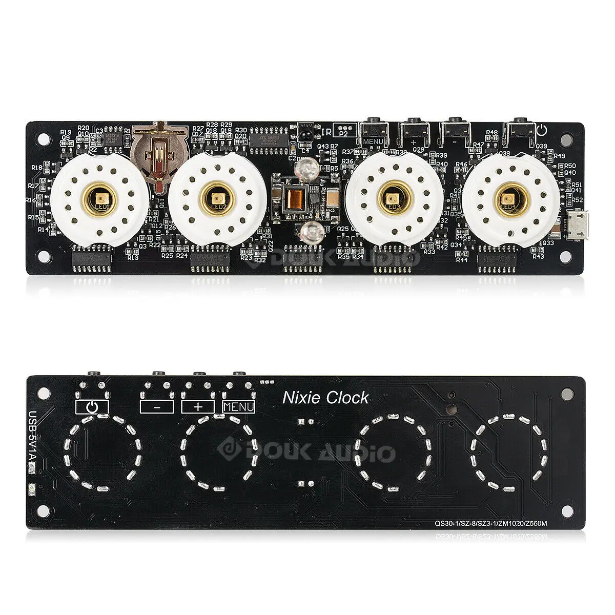 Nobsound мини ретро цифровые Nixie трубки часы DIY KIT/Собранный без ZM1020 Z560M трубки