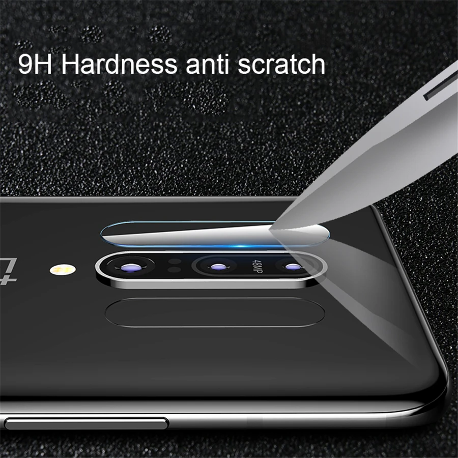 Для OnePlus 7 Pro металлическое заднее защитное кольцо для объектива+ Закаленное стекло пленка для объектива камеры для 1+ 7 защитная пленка для экрана