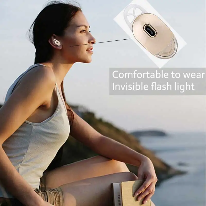 Dprui Новый Bluetooth с микрофоном гарнитура беспроводной Micro 4 1 невидимый наушник Спорт