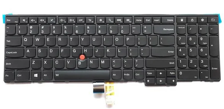 Новая Оригинальная клавиатура для Lenovo ThinkPad T540P W540 W541 T550 T560 W550S P50S US с подсветкой на