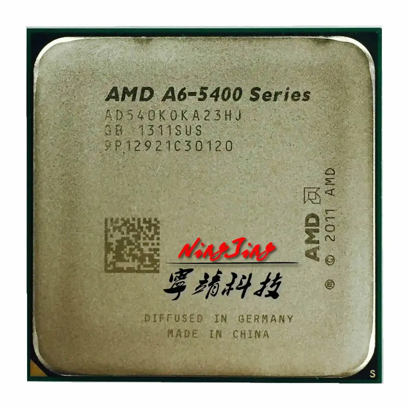 AMD A6 Series 5400 K 3 6 GHz двухъядерный процессор AD540KOKA23HJ разъем FM2|socket fm2|cpu processorprocessor socket fm2