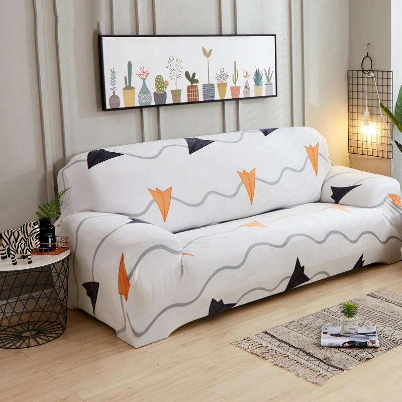 

Winter Plush Fabric Sofa Cover Living Room Decorative Universal Elastic Slipcover 1/2/3/4-seater Corner Sofa Covers Couch Cover