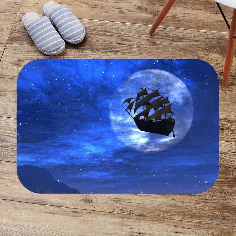 Питер Пэн коврик для ванной индивидуальные прямоугольные маты