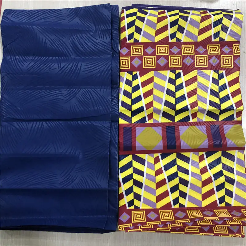 Африканские Kitenge ткани 2019 Анкара Новый полиэстер воск высокое качество 2 + ярдов