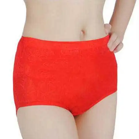 LaurieShop Bamboo Fiber Solid Color Women Panties |