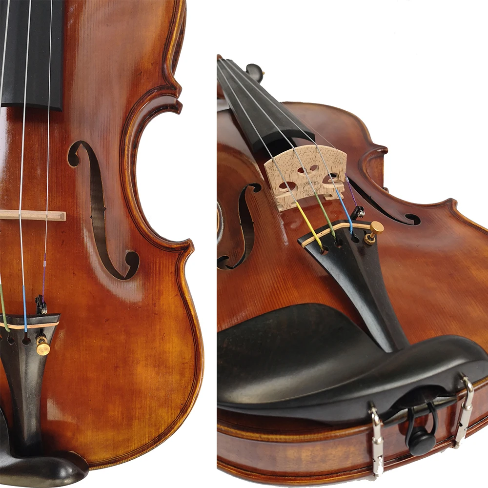 Копия guisppe Guarneri del Gesu II 1743 скрипичный масляный лак 100% чехол ручной работы из