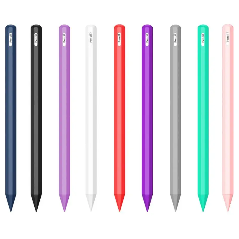 Силиконовый чехол для Apple Pencil 2 го поколения защитный рукав iPencil ручка держатель