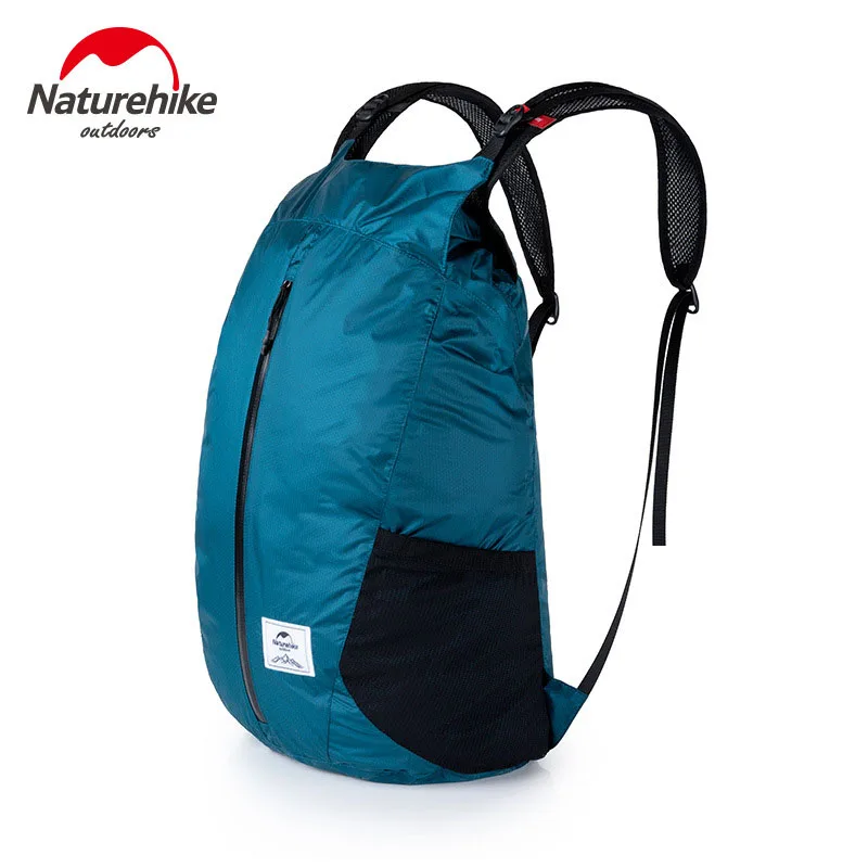 Naturehike 25L Cordura ткань 30D нейлоновая сумка для бега Легкая спортивная сумка складная сумка модный рюкзак городская сумка NH18B510-B - Цвет: blue