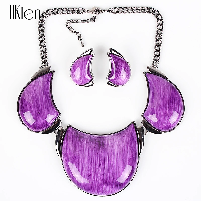 MS17785 брендовые Ювелирные наборы Позолоченные африканские большой кулон яркие